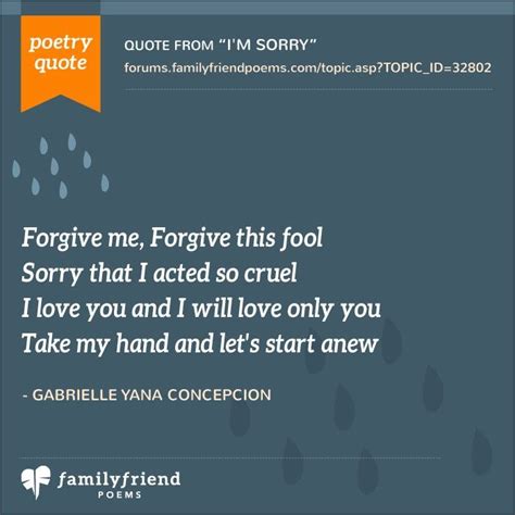 I made a slideshow using only our photos, the poem and her favorite song. friends forgiveness quotes - Google Search | Love poems ...