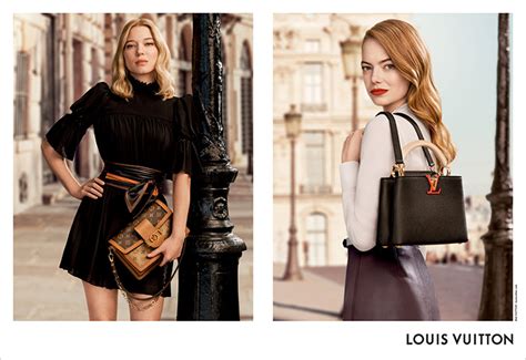 Emma Stone Alicia Vikander And Léa Seydoux Model Louis Vuitton Bags