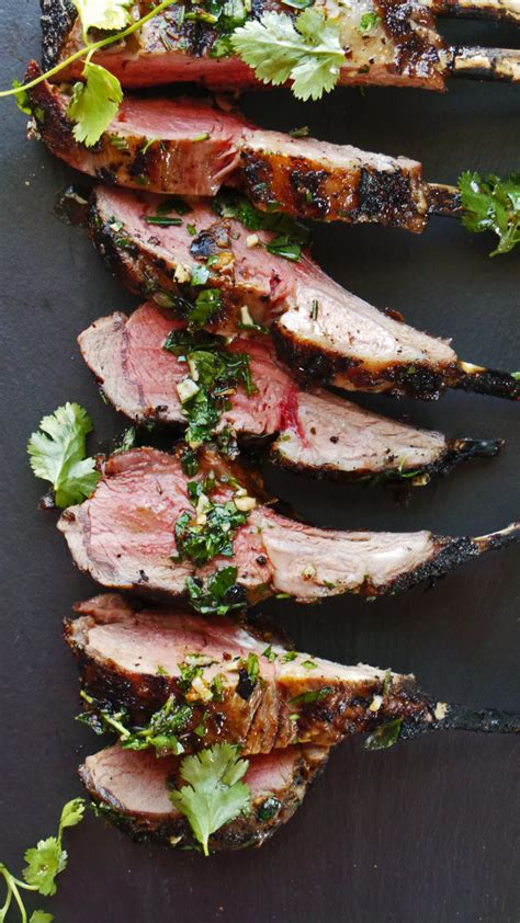 There are three dipping sauces to when the grill is between 400° and 500°f (200° and 260°c), place the lamb directly over the fire, placing the thick ends of the racks over the hottest part. Spiced Grilled Rack of Lamb