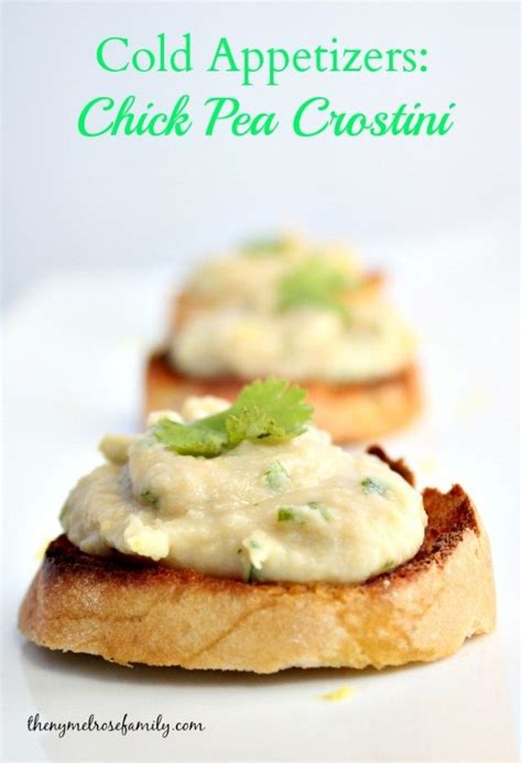Download and use 10,000+ cold snacks stock photos for free. Cold Appetizers: Chick Pea Crostini | The NY Melrose Family - Part 2