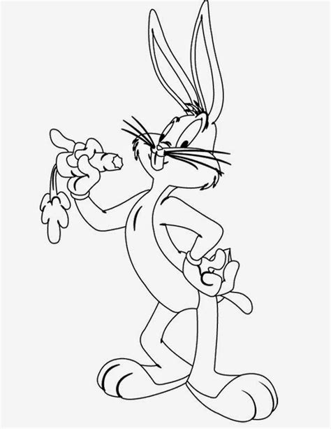 Coloring Pages Bugs Bunny Coloring Pages Free And Printable