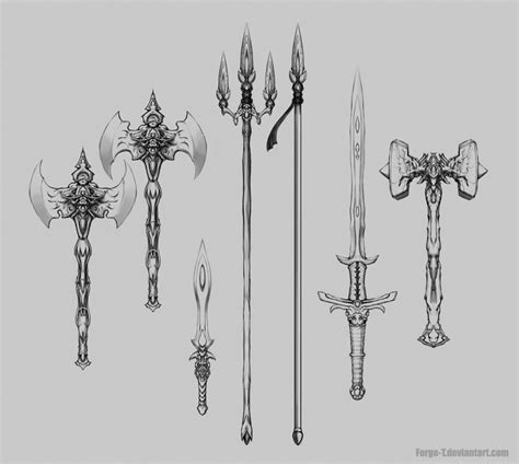 weapon concepts by forge t on deviantart