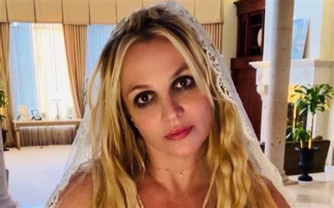 Britney Spears Says She Marries Herself As She Wears Wedding Veil In