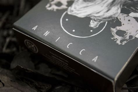 Anicca Playing Cards Silver Edition Card Experiment