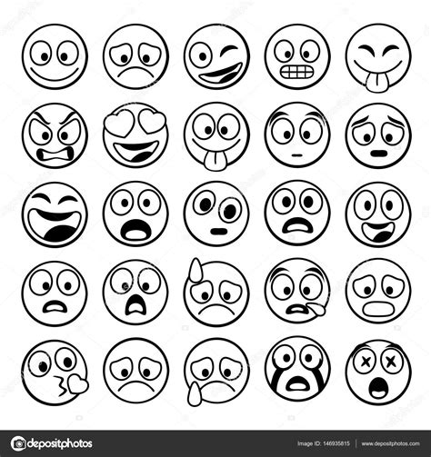 100 Diseños Y Dibujos De Emojis Para Colorear Procrastina Fácil