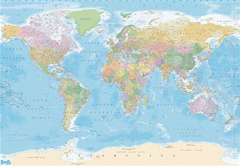 Cartina Del Mondo