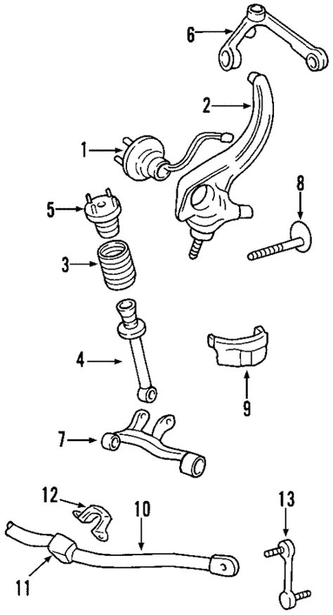 Ford Thunderbird Front Suspension Diagram