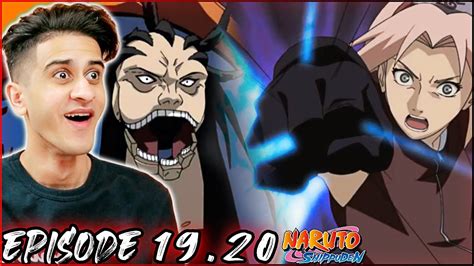 Sakura Vs Sasori Naruto Shippuden Episode 19 20 Reaction Youtube