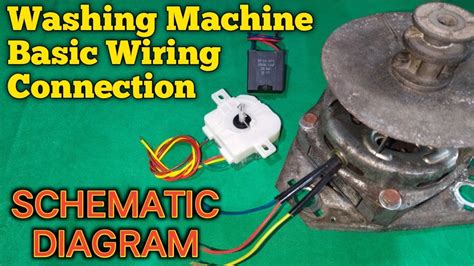 3 WIRES TIMER HOW TO DIAGRAM BASIC WASHING MACHINE CONNECTION YouTube