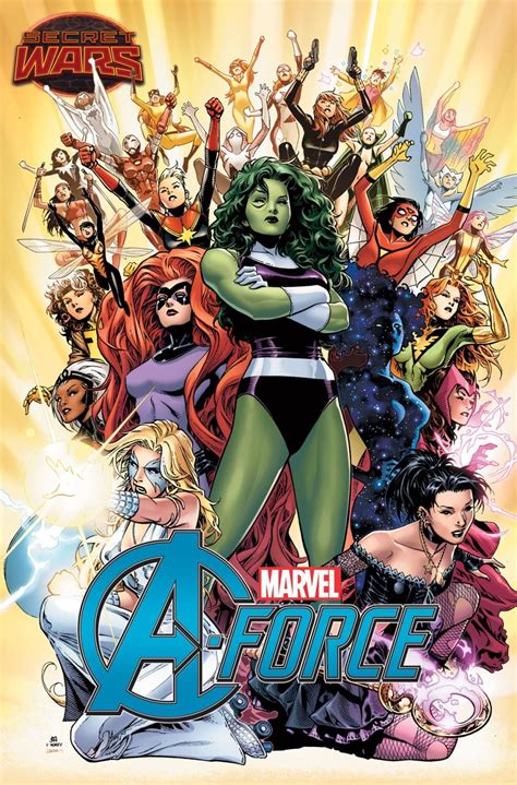 Meet Marvels New All Female Superhero Team Marvel Avengers Marvel