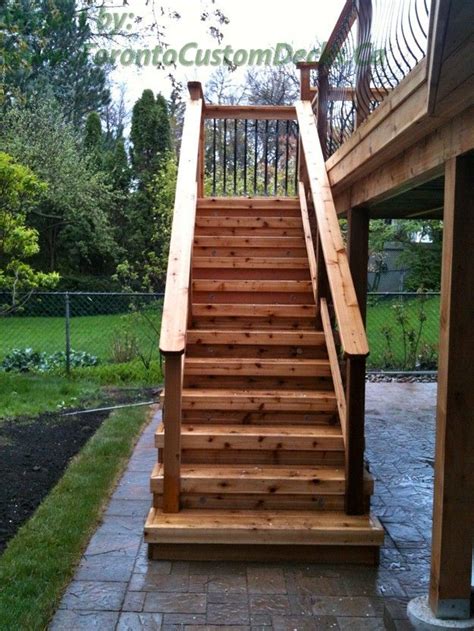 Pet classics cedar dog stairs are strong sturdy pet steps for cars, suvs, trucks, vans, and other outdoor uses. A simple rustic cedar wood stairs. #Deck design #custom ...