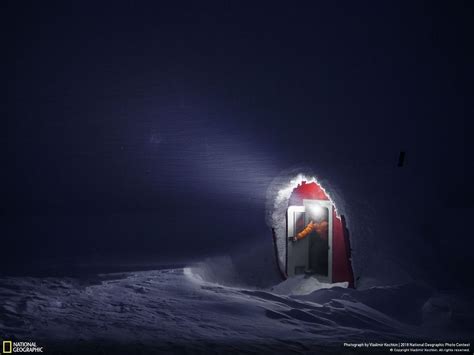 In The Blizzard Vladimir Kochkin National Geographic Photo Contest