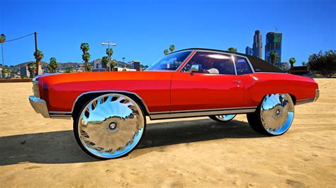 1971 Chevrolet Monte Carlo On 30 Inch Dub Floaters Grand Theft Auto