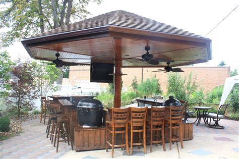 While the orientation of the patio and the layout of the outdoor kitchen are important, a beautiful pergola can help enhance the look of your. 3 Plans to Make a Simple Outdoor Kitchen - Interior ...