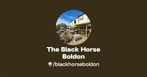 The Black Horse Boldon Instagram Facebook Linktree