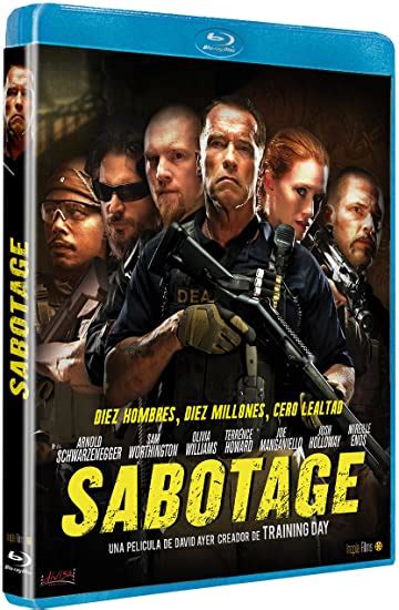 Sabotage Amazon De Arnold Schwarzenegger Sam Worthington Olivia