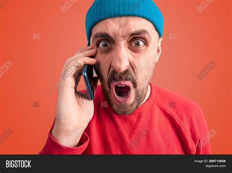 Enraged Yelling Man Image And Photo Free Trial Bigstock