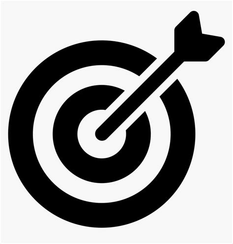 Target Svg Icon Arrow Target Vector Hd Png Download Kindpng