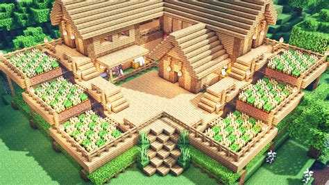 Minecraft How To Build A Large Oak Survival House Minecraft Map