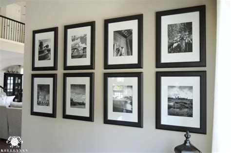Black And White Travel Gallery Wall And Other Gallery Wall Ideas