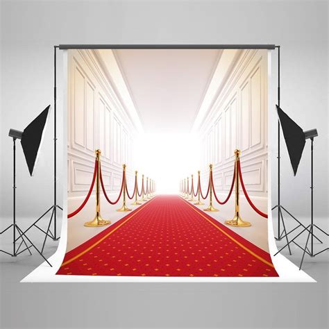 Kate 5x7ft Cotton Cloth Photography Backdrop Red Carpet