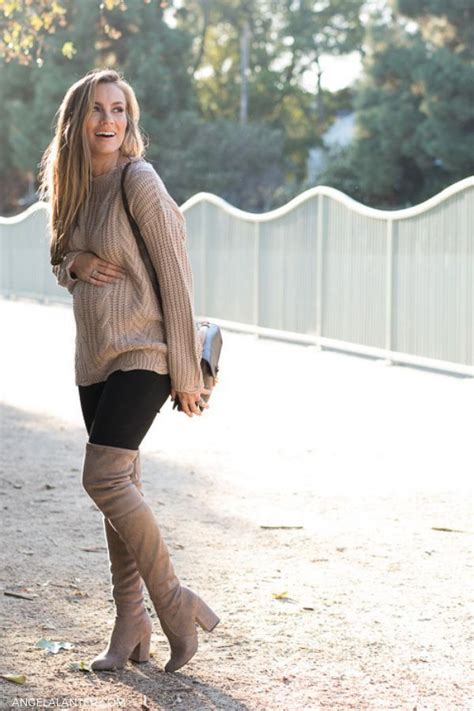 Over The Knee Boot Outfits To Copy For Fall Hello Gorgeous By