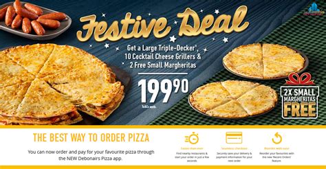 Explore other popular food spots near you from over 7 million businesses with over 142 million reviews and opinions from yelpers. Festive Deal Promotion @ Debonairs • Kimberley PORTAL