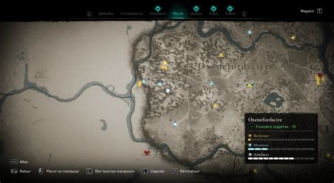 Assassin S Creed Valhalla Oxenefordscire Treasure Hoard Map Location
