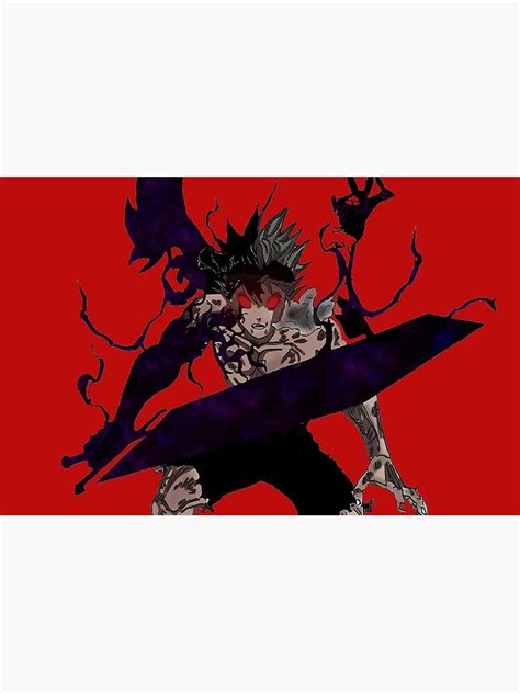 Asta Demon Form From Black Clover Metal Print By