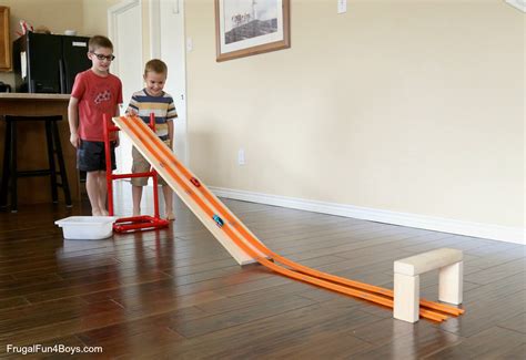 Hot wheels wall tracks brings stunts speed turns and tricks to new heights wall tracks is a wall mounted. How to Make a PVC Pipe Adjustable Hot Wheels Car Ramp