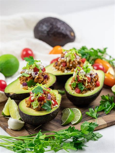 Keto Taco Stuffed Avocado Boats Drive Me Hungry