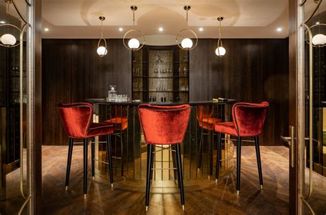 3d rendering modern dining room and living room with luxury decor. Top 15 luxury home bars: Ultra-stylish interioir ideas ...