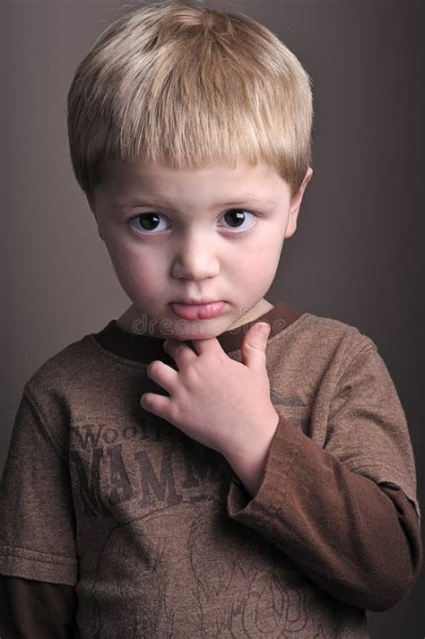 Portraits Of Little Boy Stock Photo Image Of People Grandchild 8105118