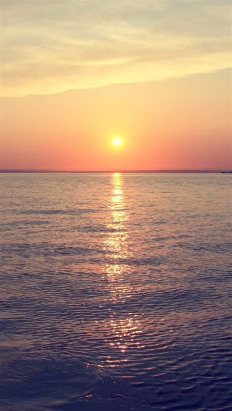 Sea Sunrise Iphone Wallpapers Free Download