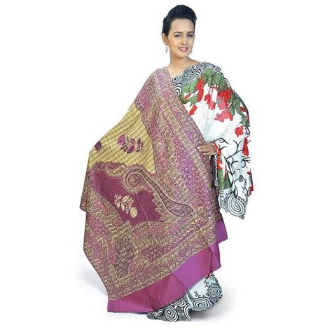 Logo and packaging design for paisley & pink, a line of all natural beauty and bath products. Buy Paisley Design Pure Kashmiri Pink Cashmilon Shawl Online