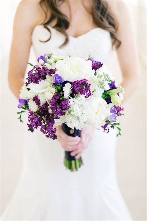 All beautiful details were caught on camera by koman photography. Wedding Ideas: 20 Gorgeous Purple Wedding Bouquets ...