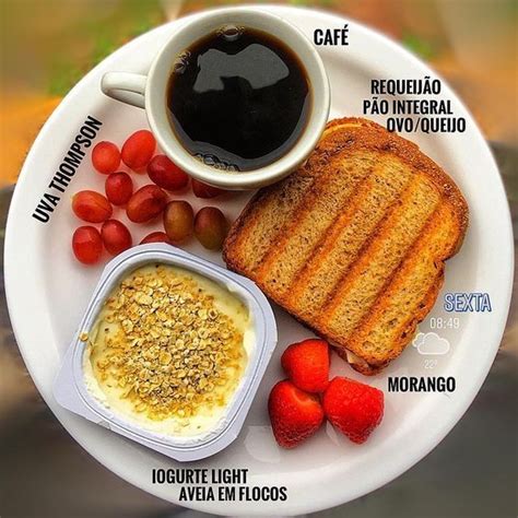 10 Opções De Café Da Manhã Saudáveis Blog Nunca Fiz