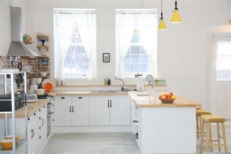 Pickled white cabinets are not exactly all the rage right now, but you can still stain wooden cabinets with a tint of you would have to consult a metal fabricator and cabinet door maker to have these custom cabinets made to your specifications. Korean Interior Design Inspiration | Interior design kitchen, Kitchen interior, Cottage kitchen ...