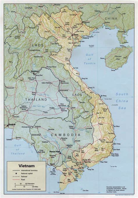 Maps Of Vietnam Detailed Map Of Vietnam In English Tourist Map Of 97890 Hot Sex Picture