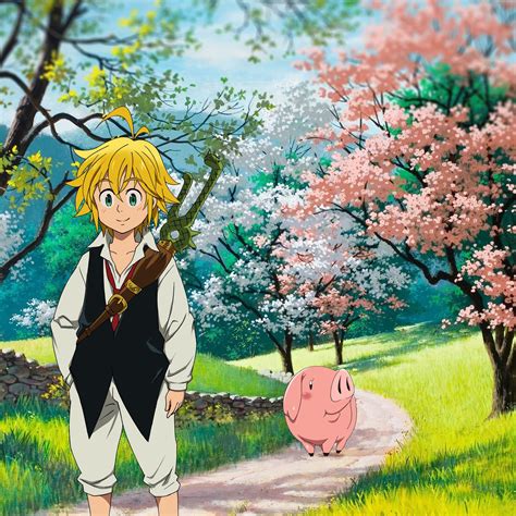 The seven deadly sins is a japanese fantasy manga series written and illustrated by nakaba suzuki. 2932x2932 Nanatsu No Taizai 4k Ipad Pro Retina Display HD ...