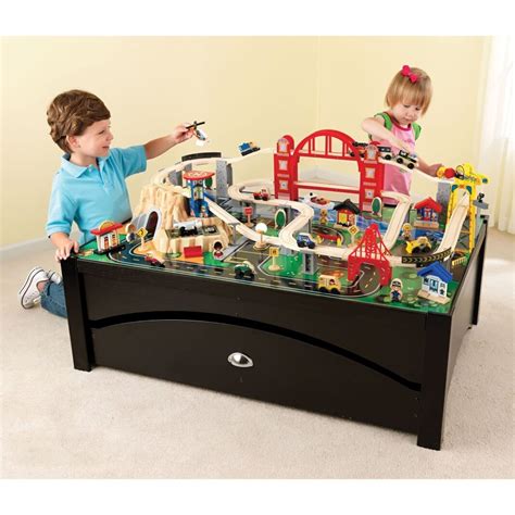 17 Best Wooden Train Table Set For Toddlers 2022 Buying Guide