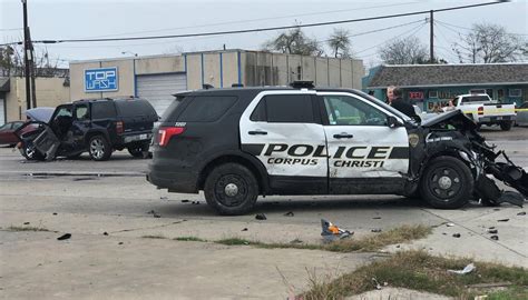 Stolen Corpus Christi police unit involved in accident on Port Avenue