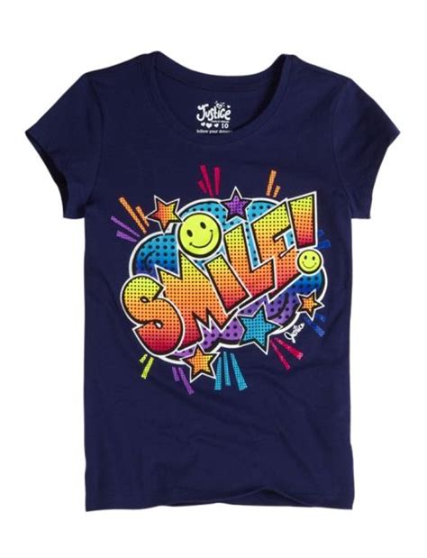 Smile Pop Graphic Tee Girls Graphic Tees Clothes Shop Justice
