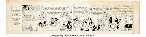 Mickey Mouse Daily 5 4 34 King Features Syndicate Walt Disney 1934 In Heritage Auctions