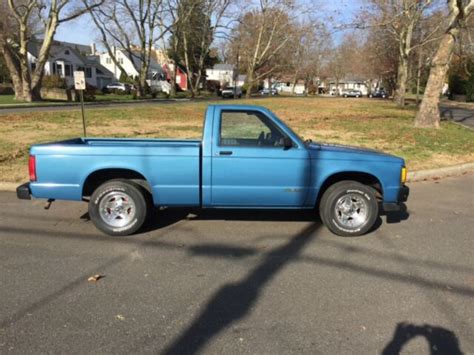 92 Chevy S10 5 Speed Man Original Owner Many Replaced Parts Runs