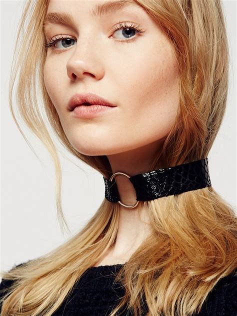 Under The Metal Ring Choker Fall Jewelry Accessories Jewelry