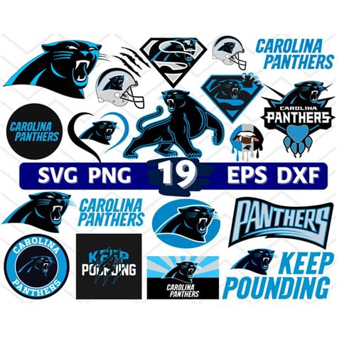 Carolina Panthers Svg Carolina Panthers Logo Carolina Pant Inspire