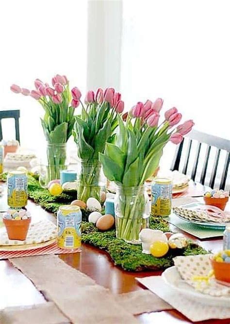 Admiring Easter Table Decoration Ideas To Try Asap 09 Easter Brunch
