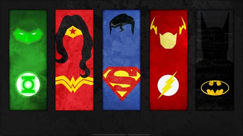 2d background | la liga de los 5. I think Sheldon might like these... -- DC Minimalistic by ...