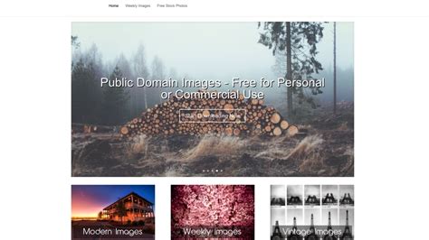 Top 15 Public Domain Picture Websites For Free Images